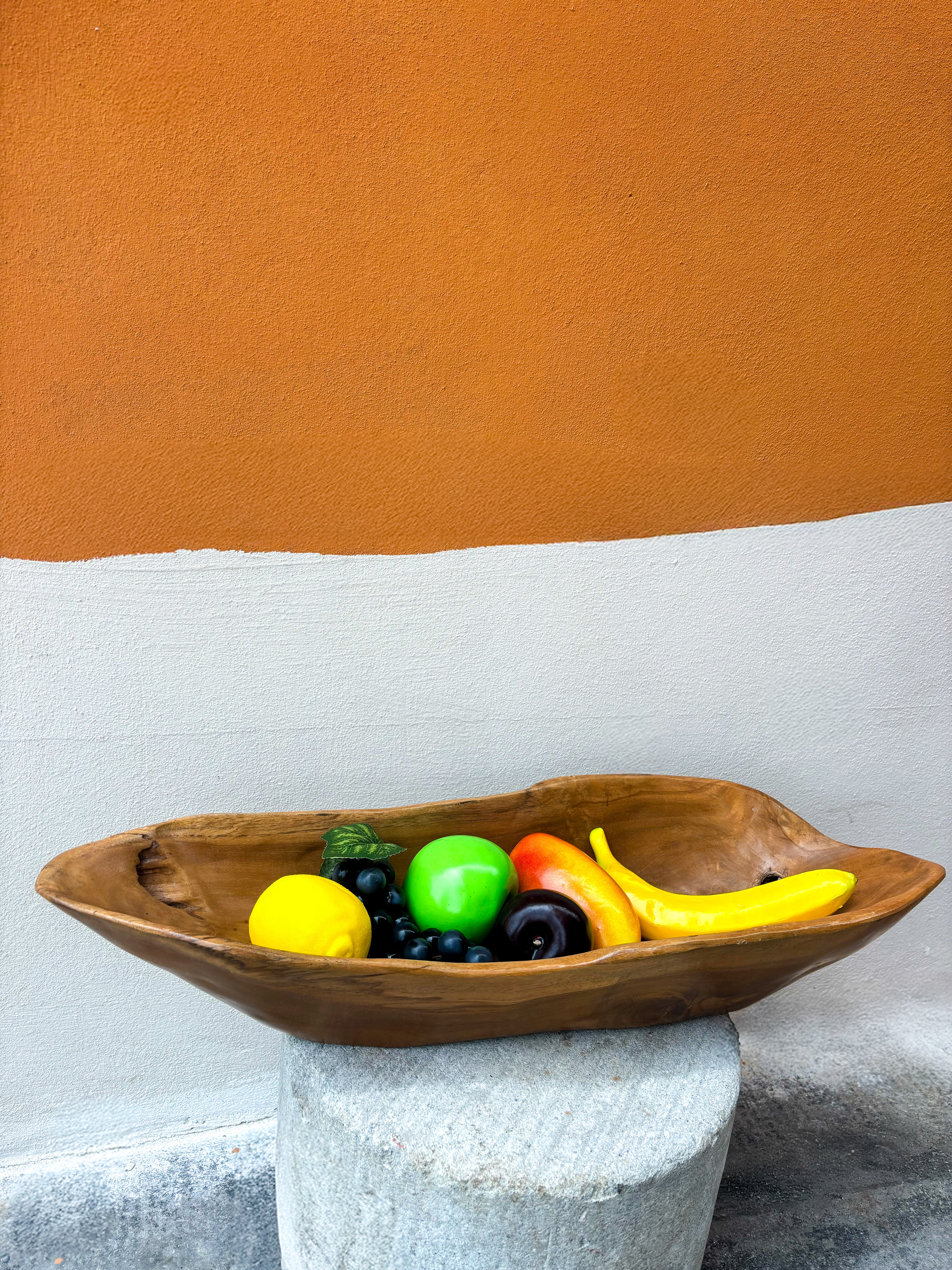 Barque en bois de teck