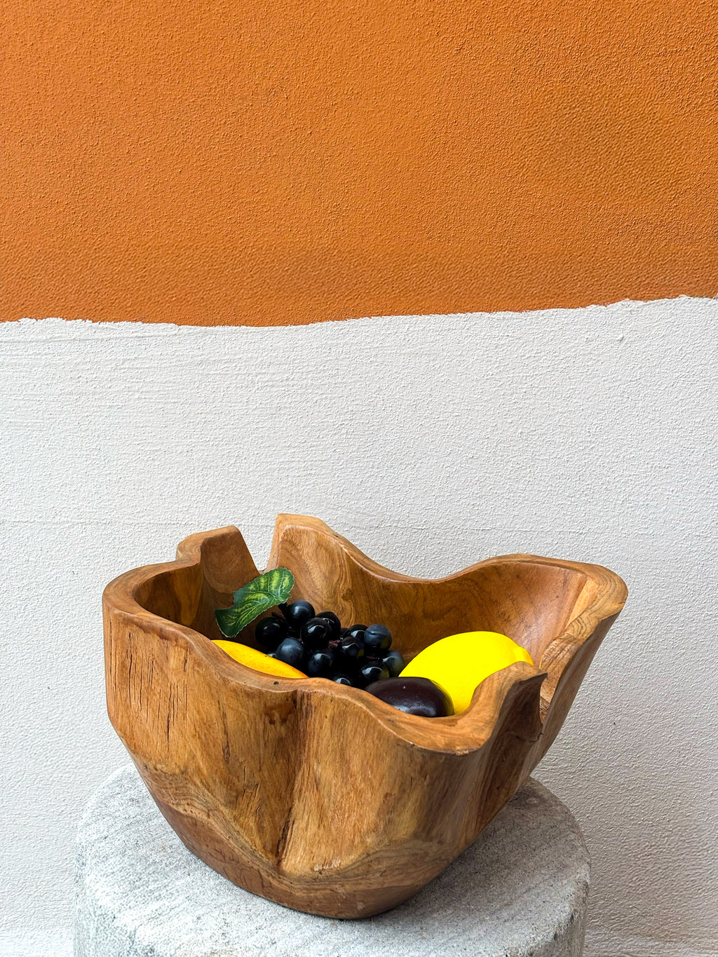 Bol en bois de teck