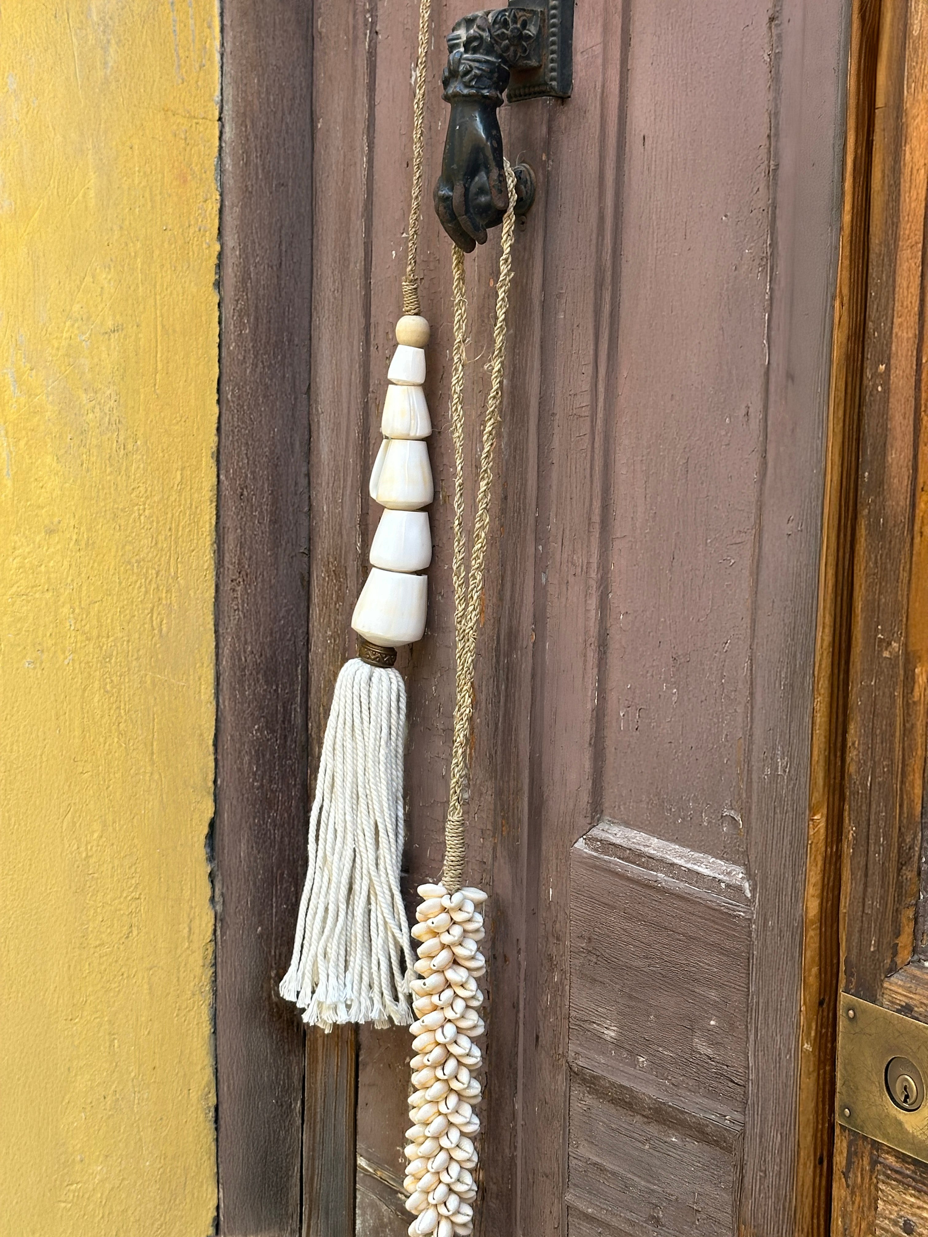 Suspensions en coquillages