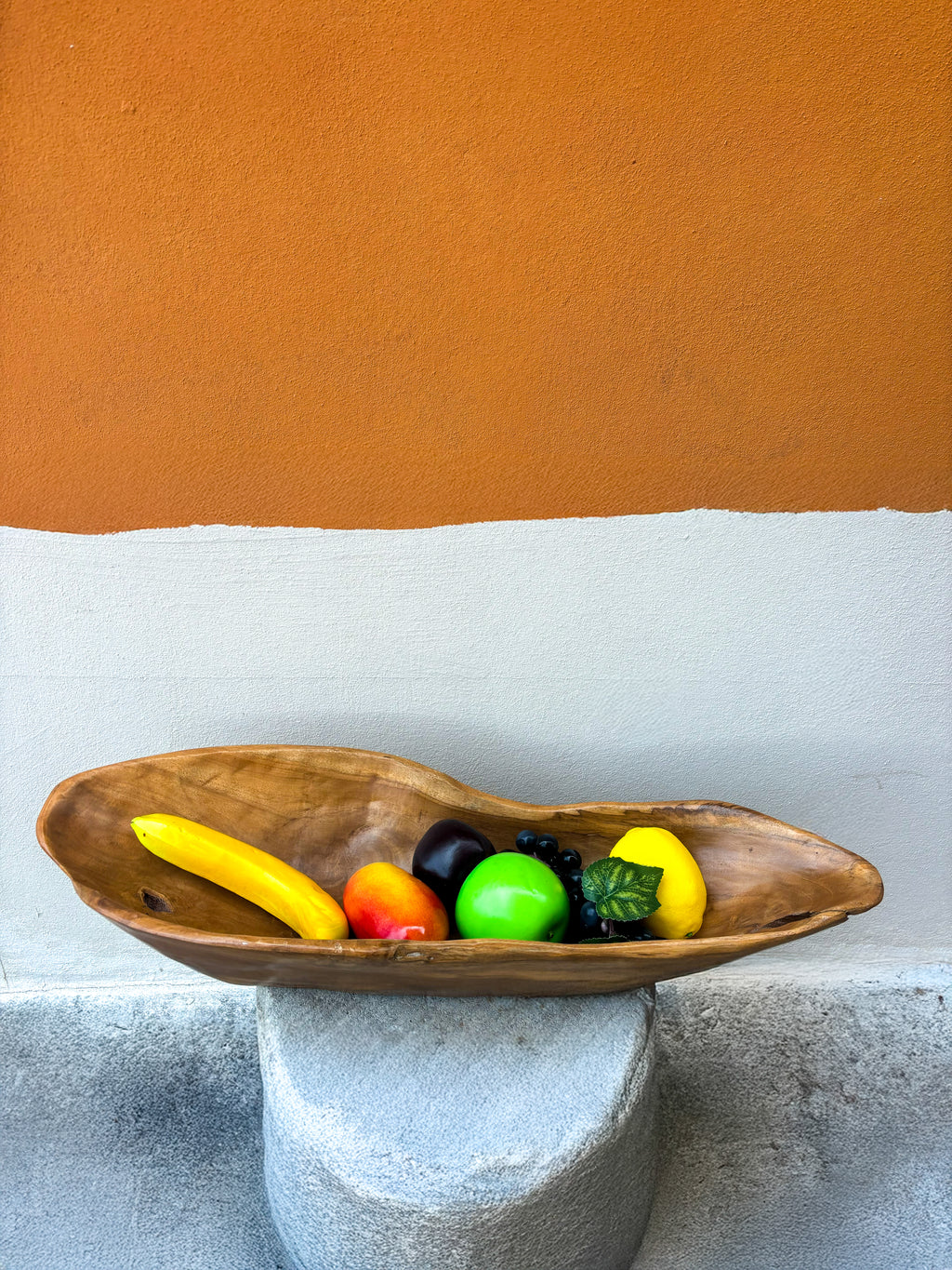 Barque en bois de teck