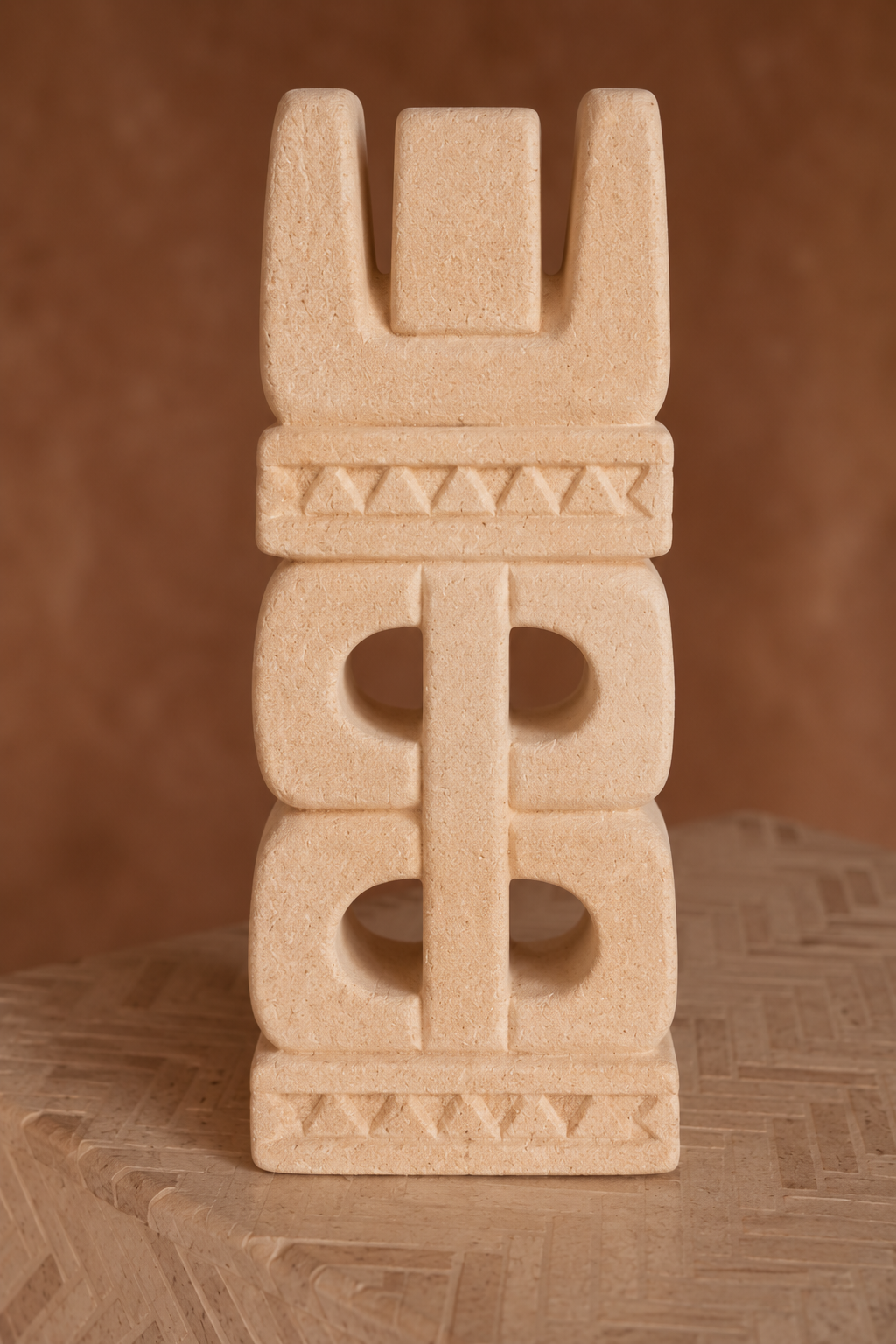 Statue Totem Ajourée