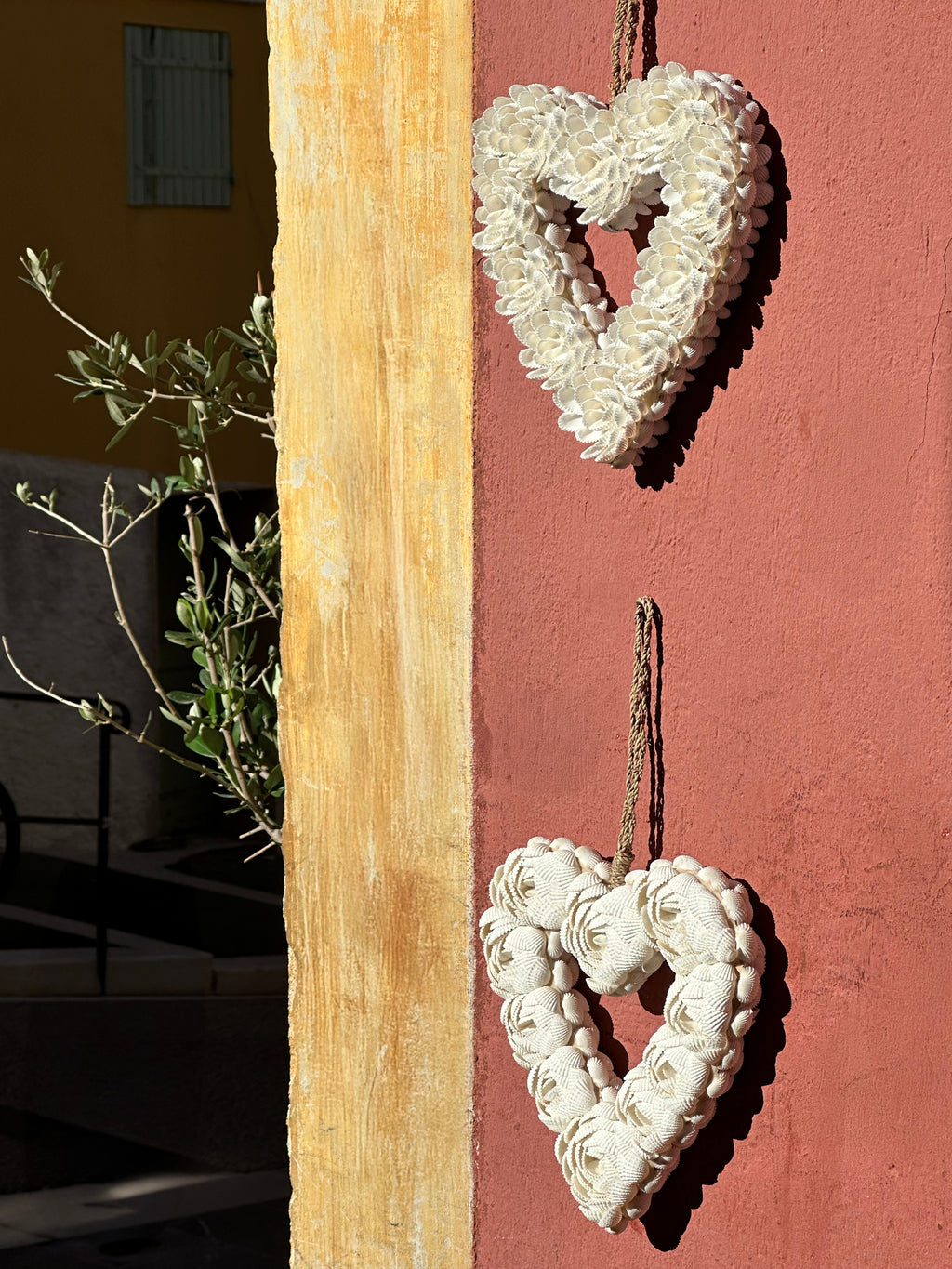Cœur en coquillages