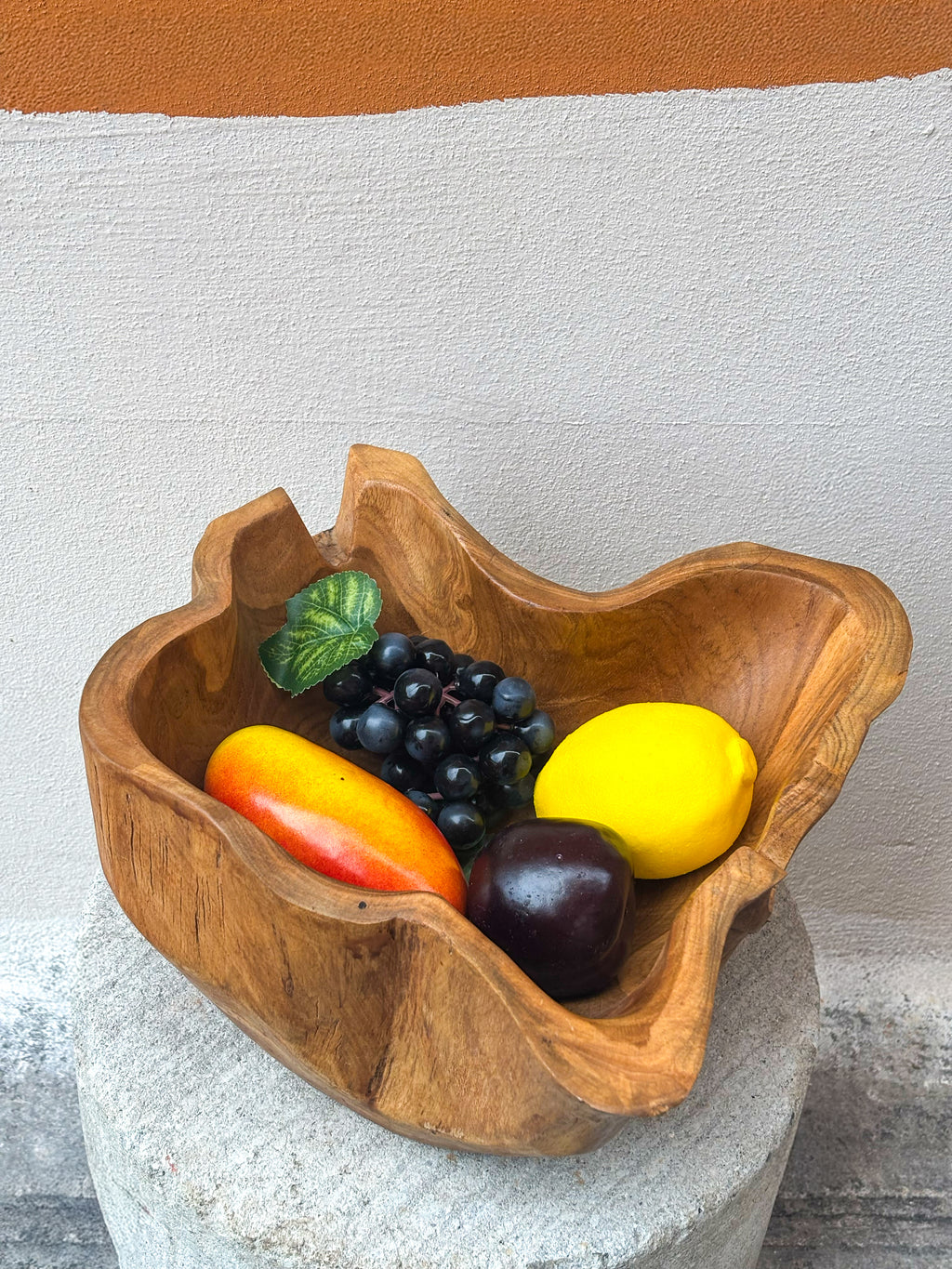 Bol en bois de teck