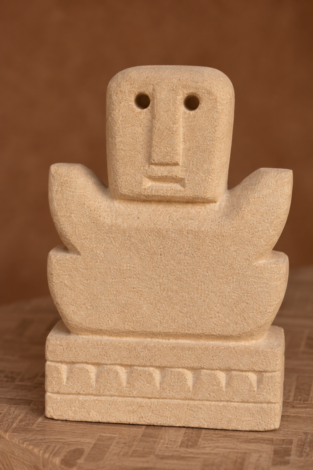 Statue Totem Évasée