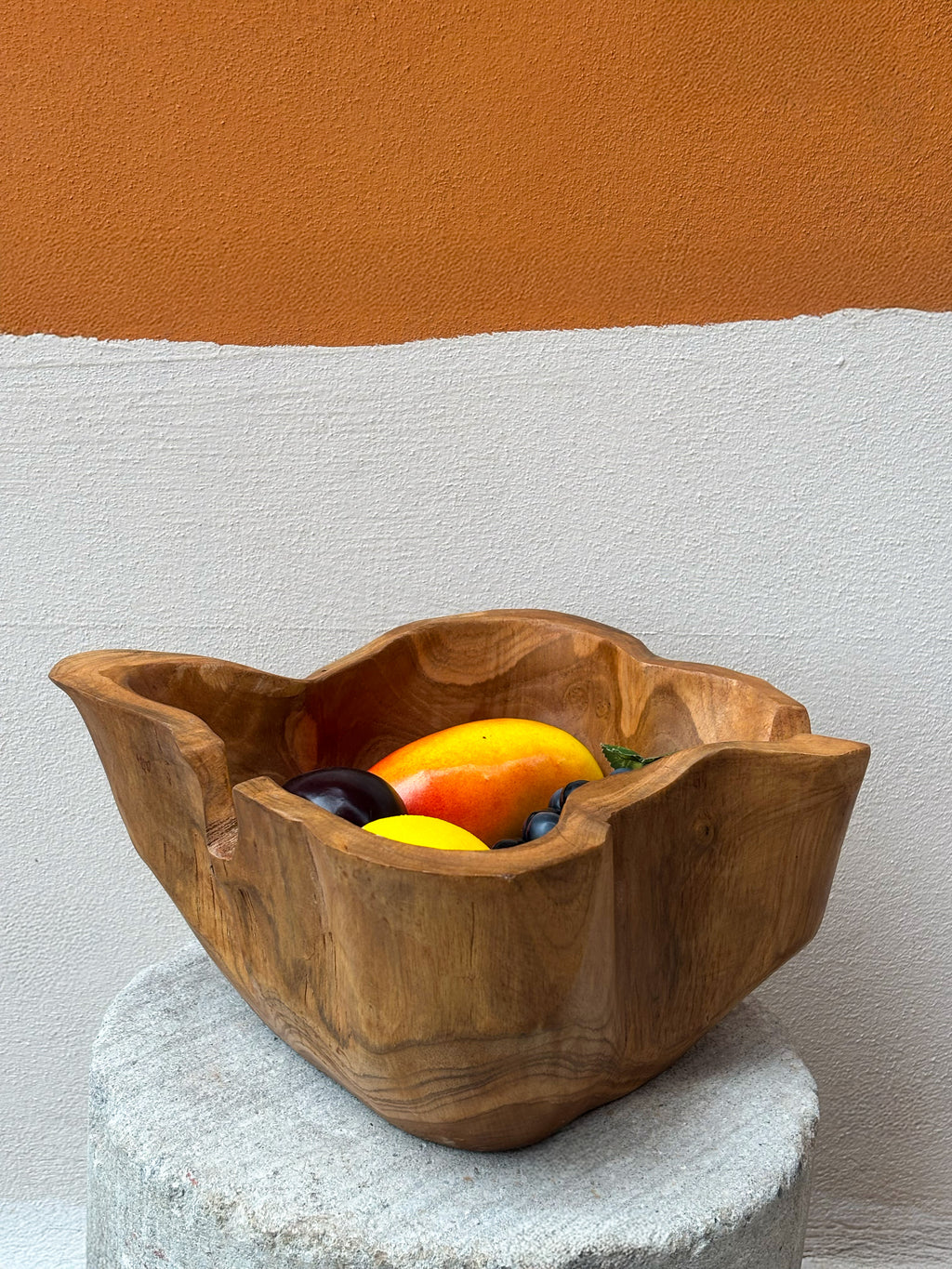 Bol en bois de teck