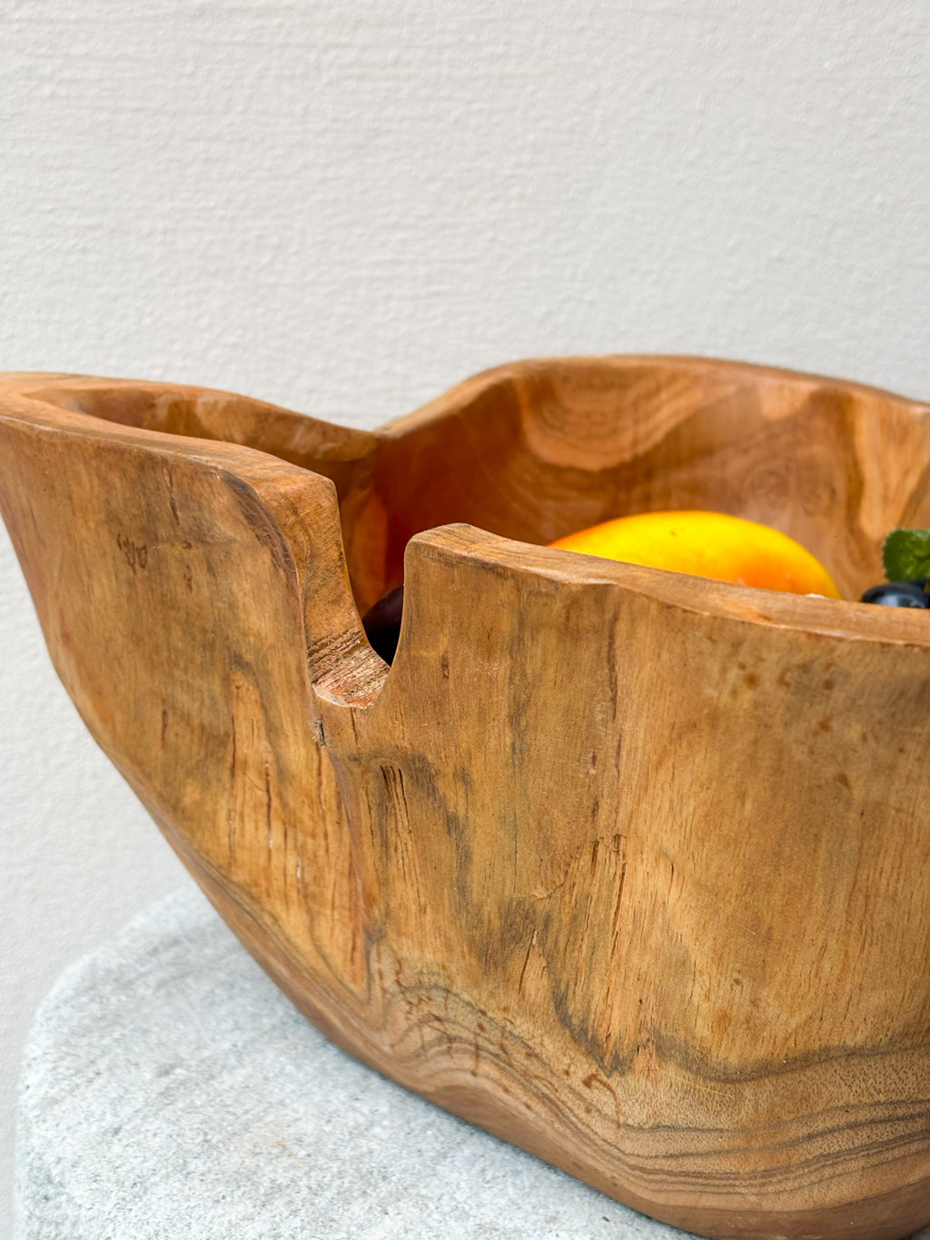 Bol en bois de teck