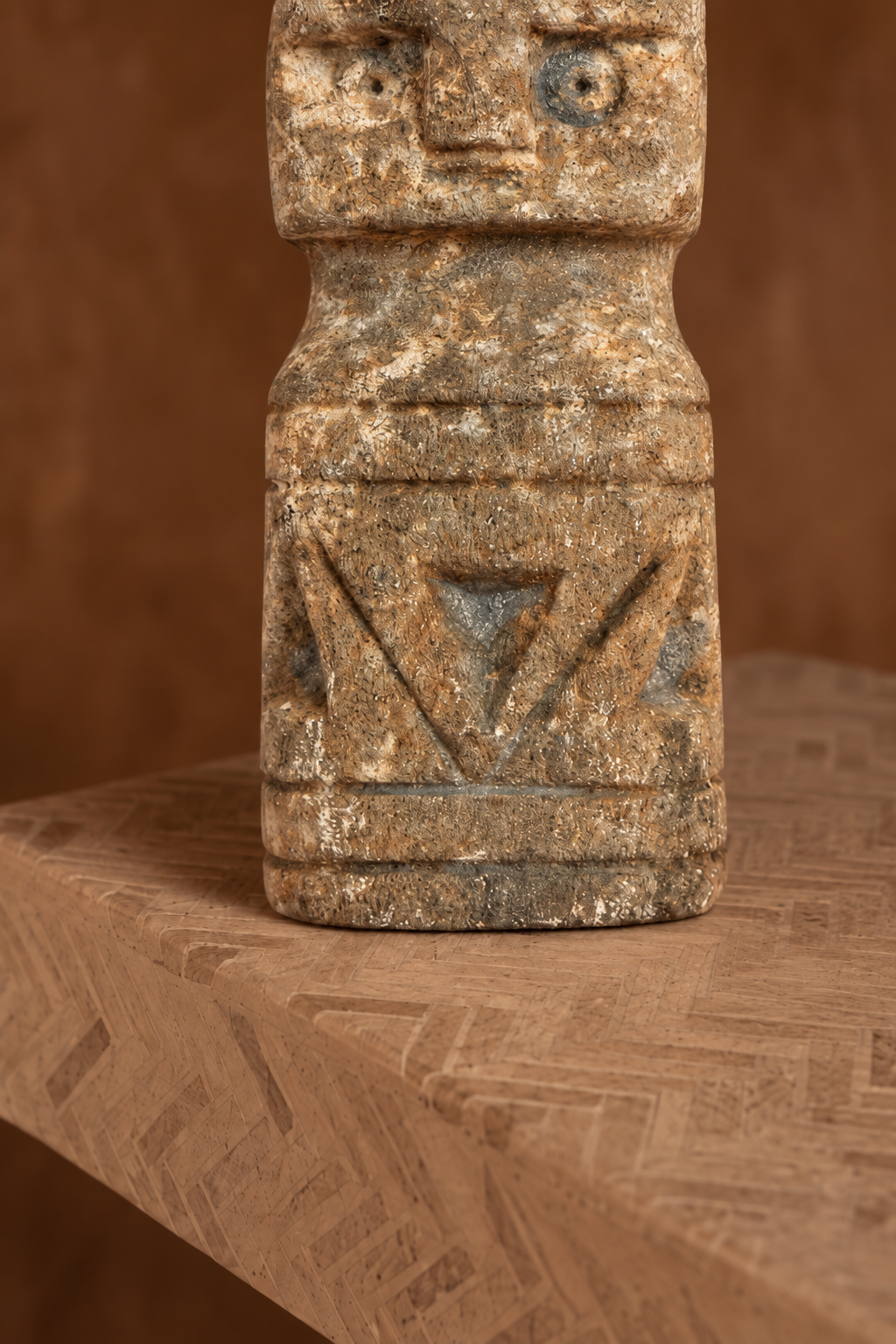 Statue Totem Coiffe
