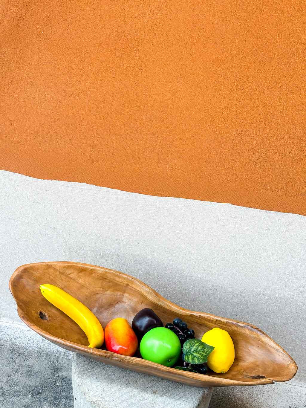 Barque en bois de teck