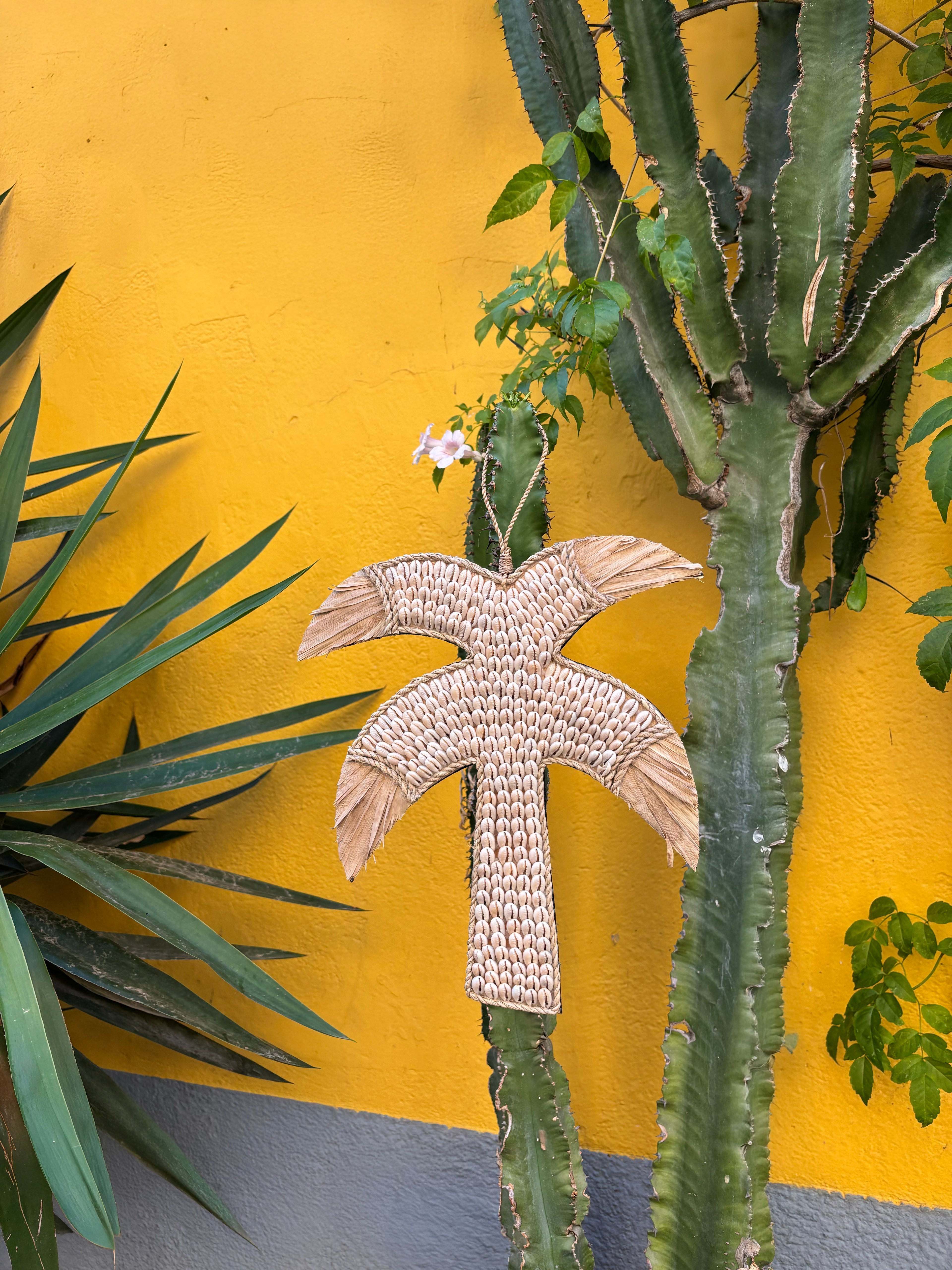 Palmier en coquillages