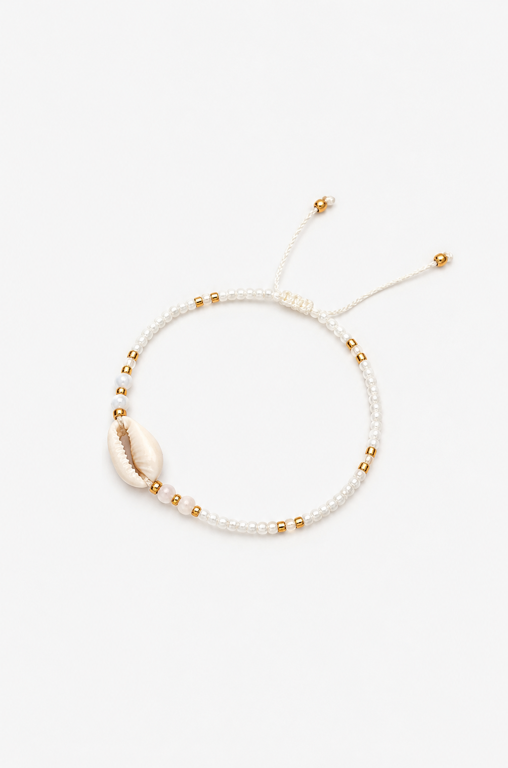 Bracelet coquillage blanc