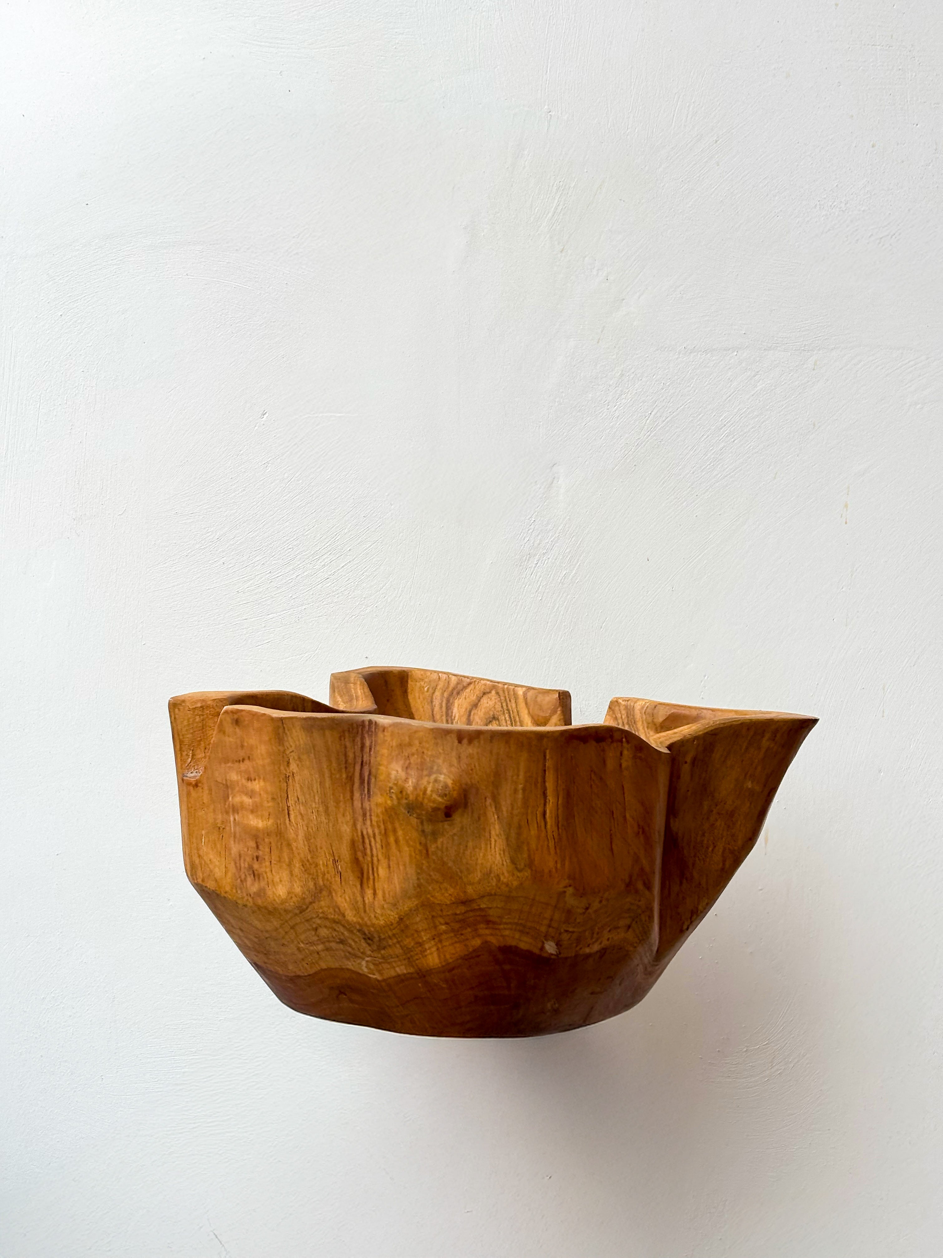 Bol en bois de teck