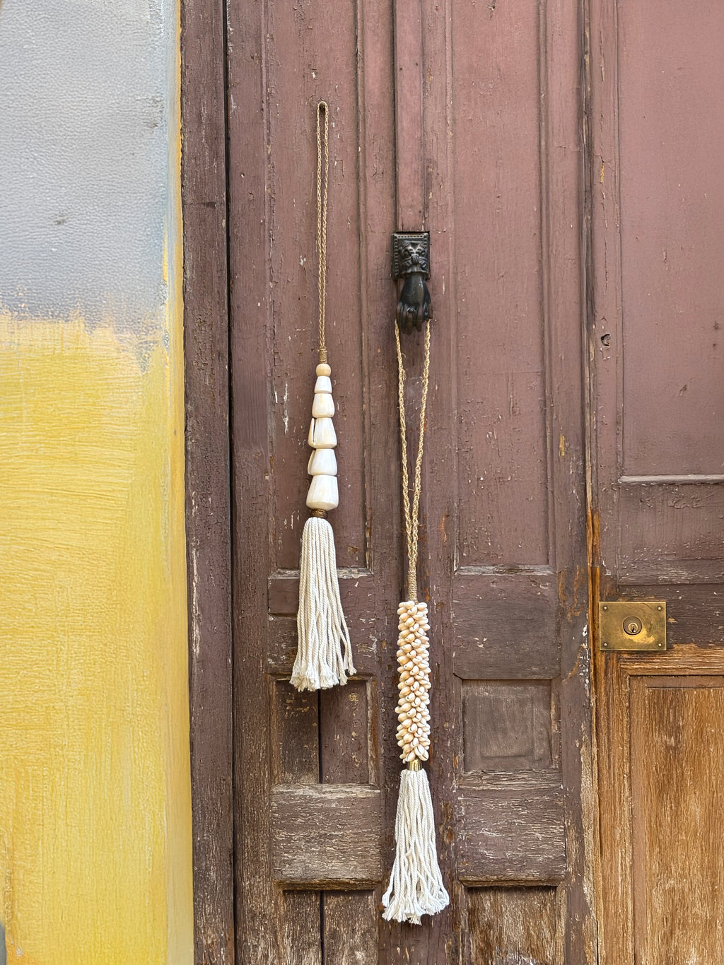 Suspensions en coquillages