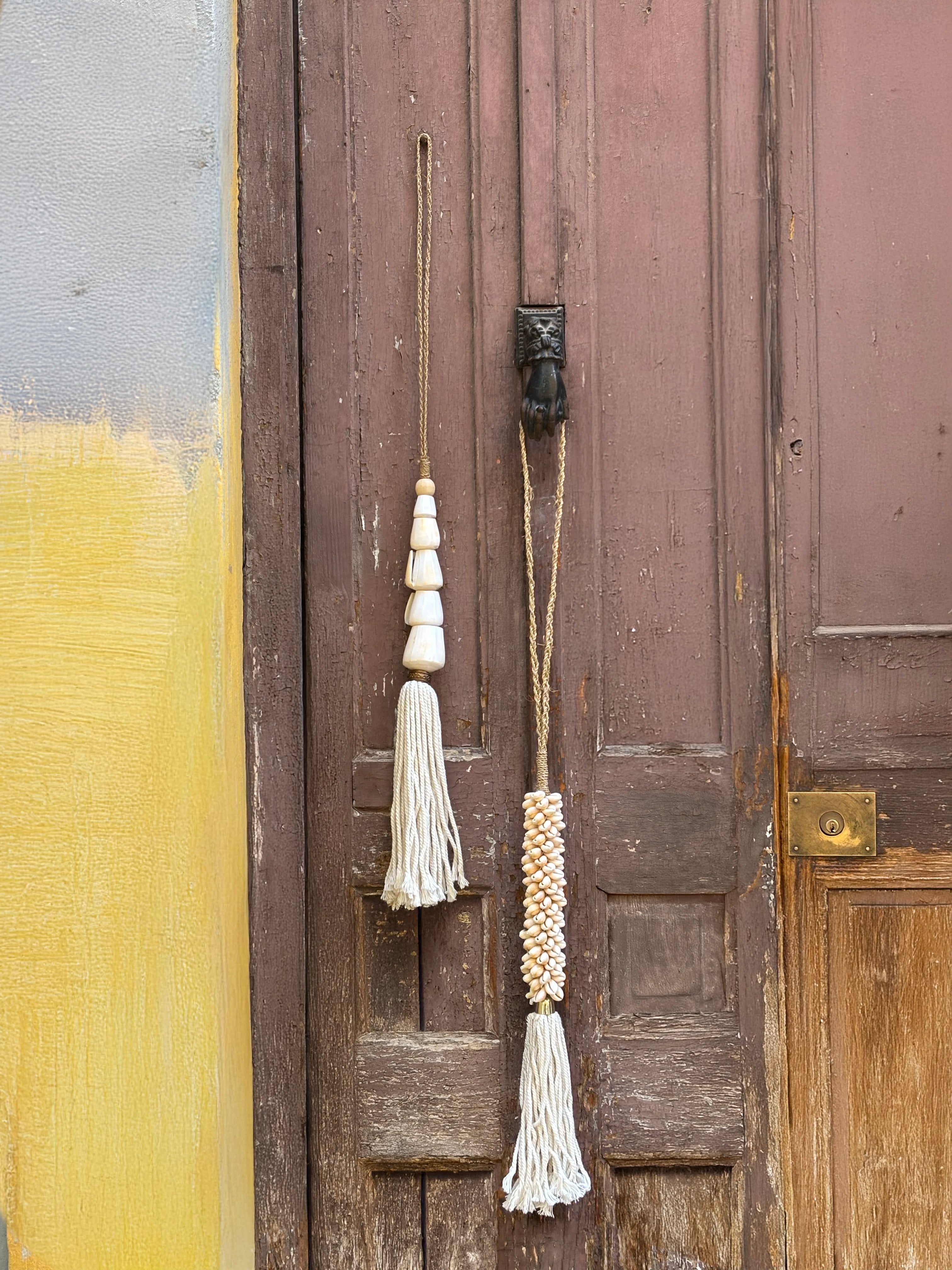 Suspensions en coquillages