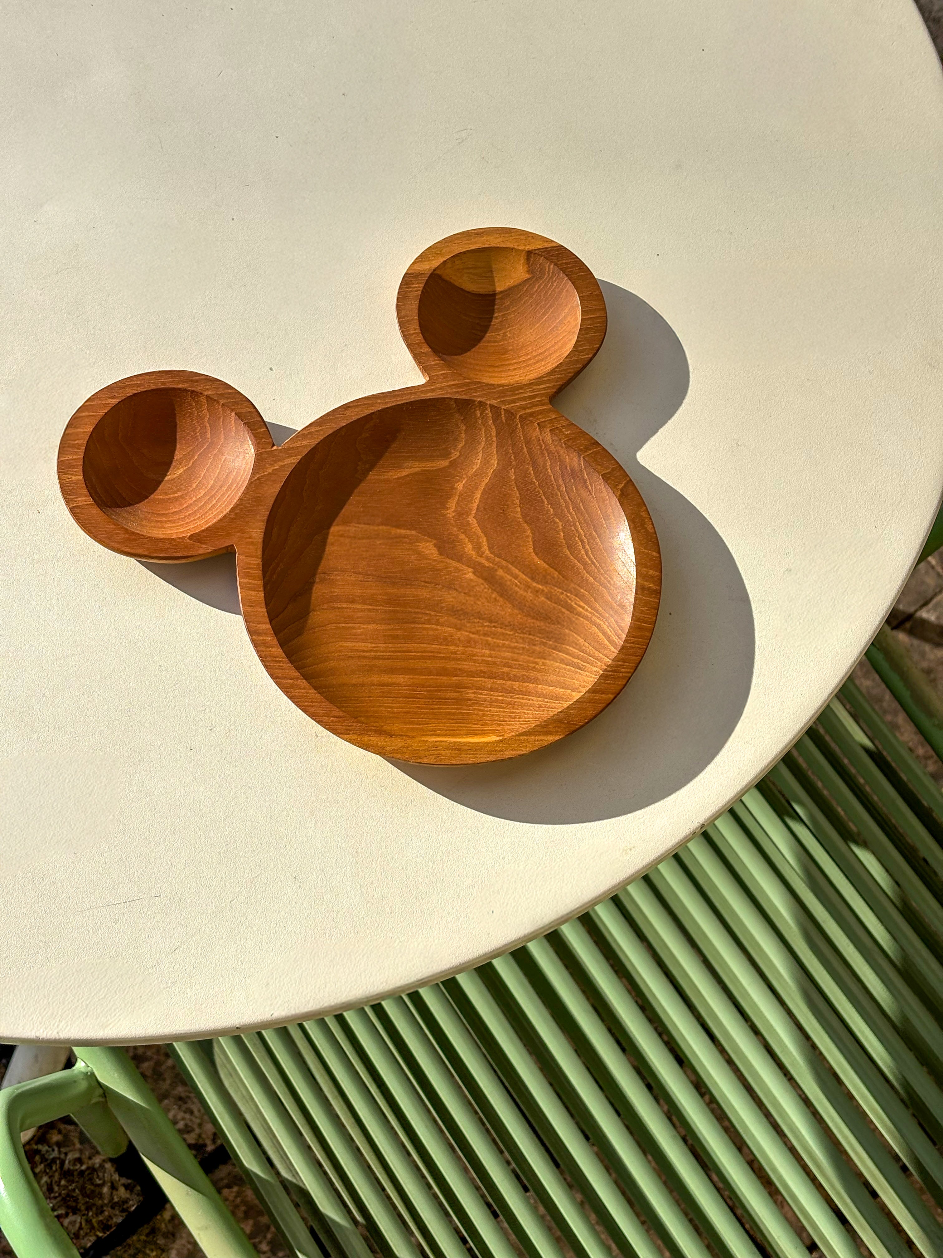 Assiette en bois – Enfants