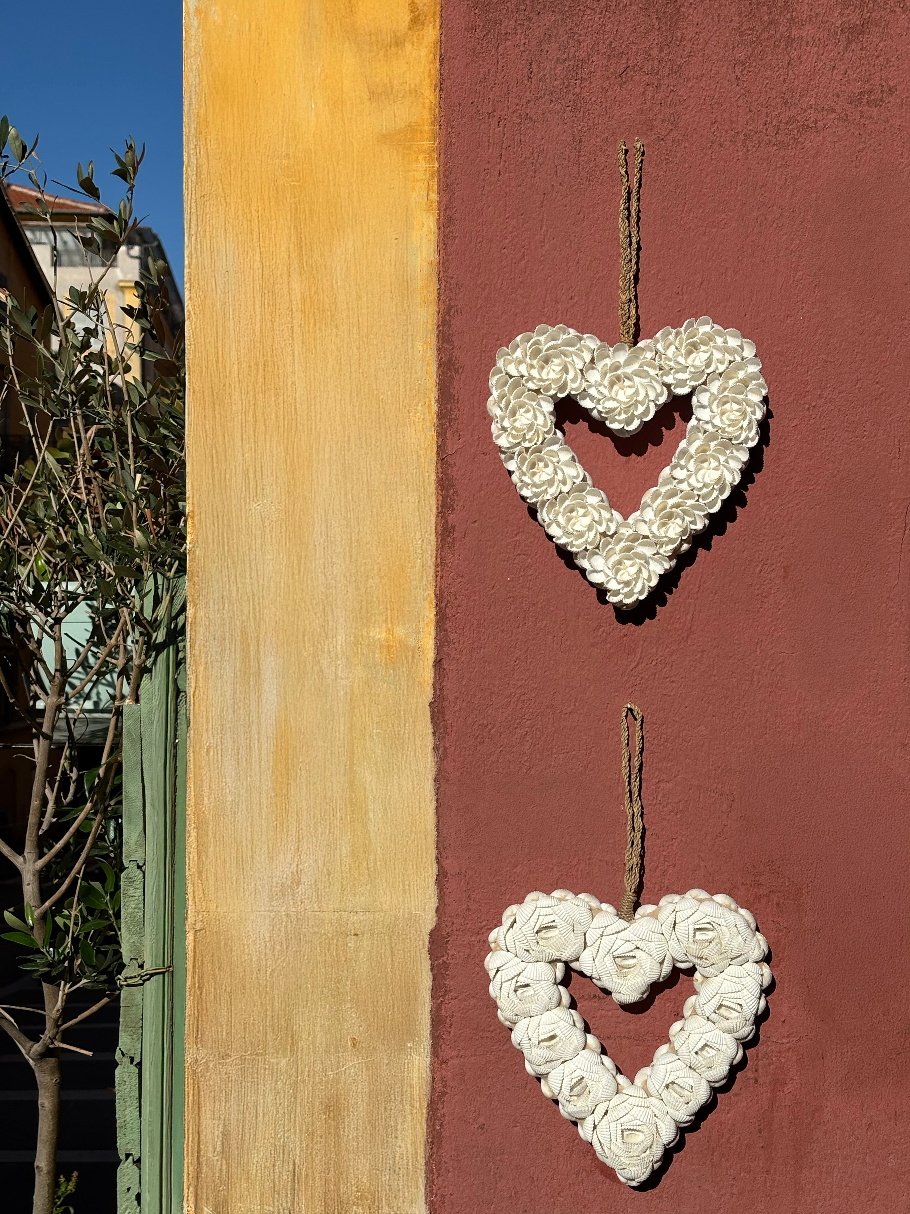 Cœur en coquillages