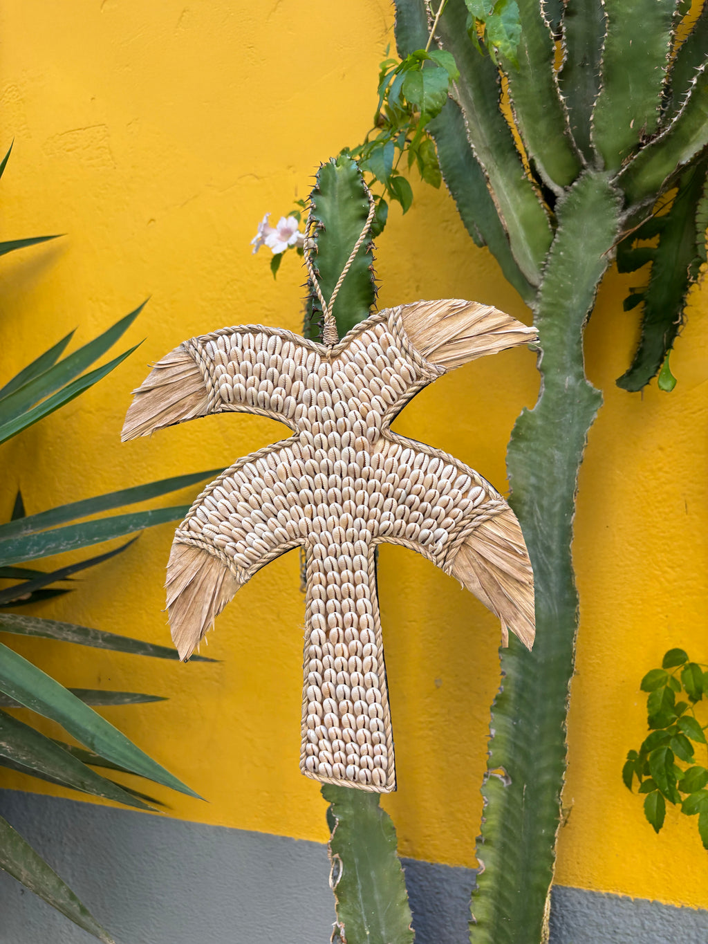 Palmier en coquillages