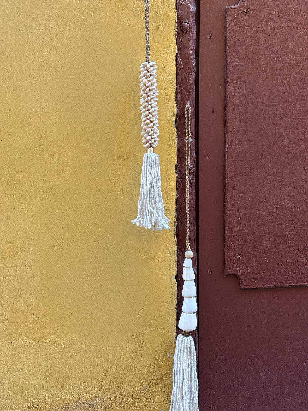 Suspensions en coquillages