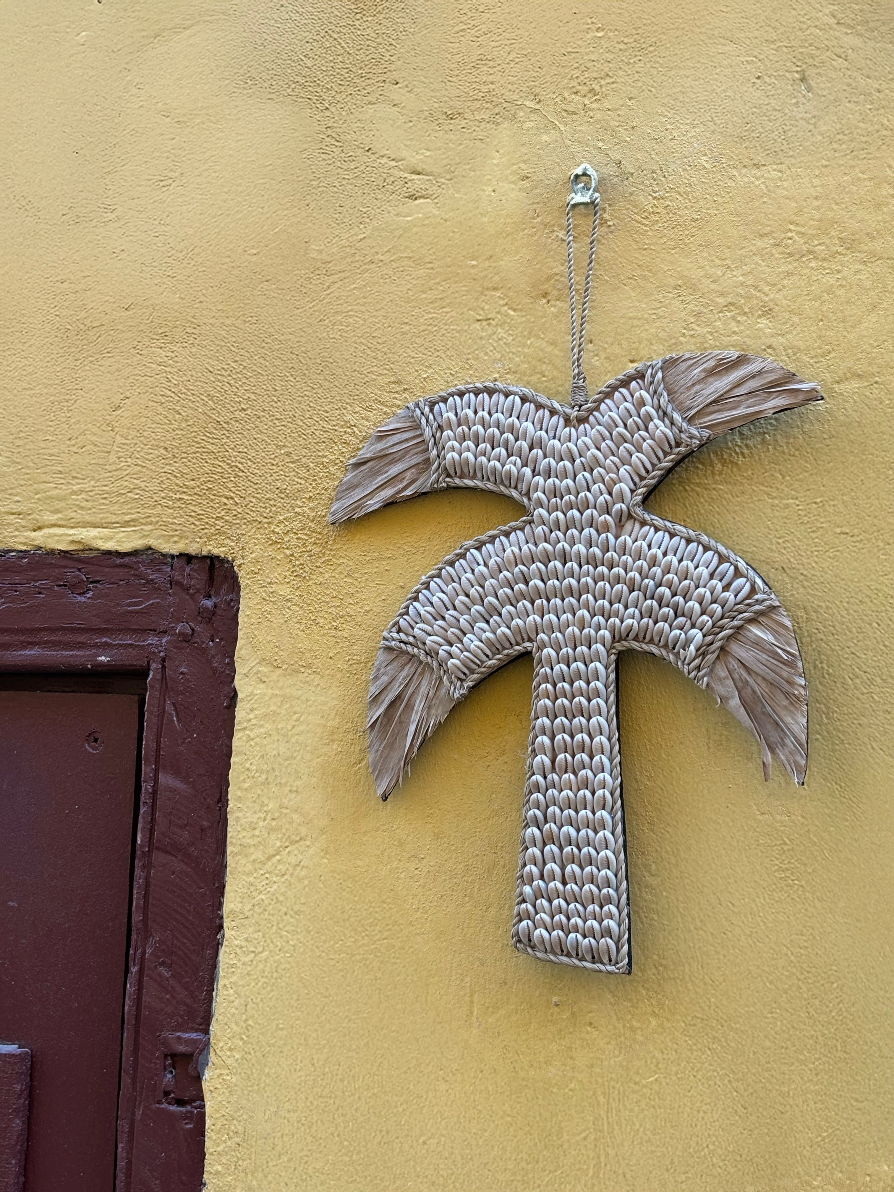 Palmier en coquillages