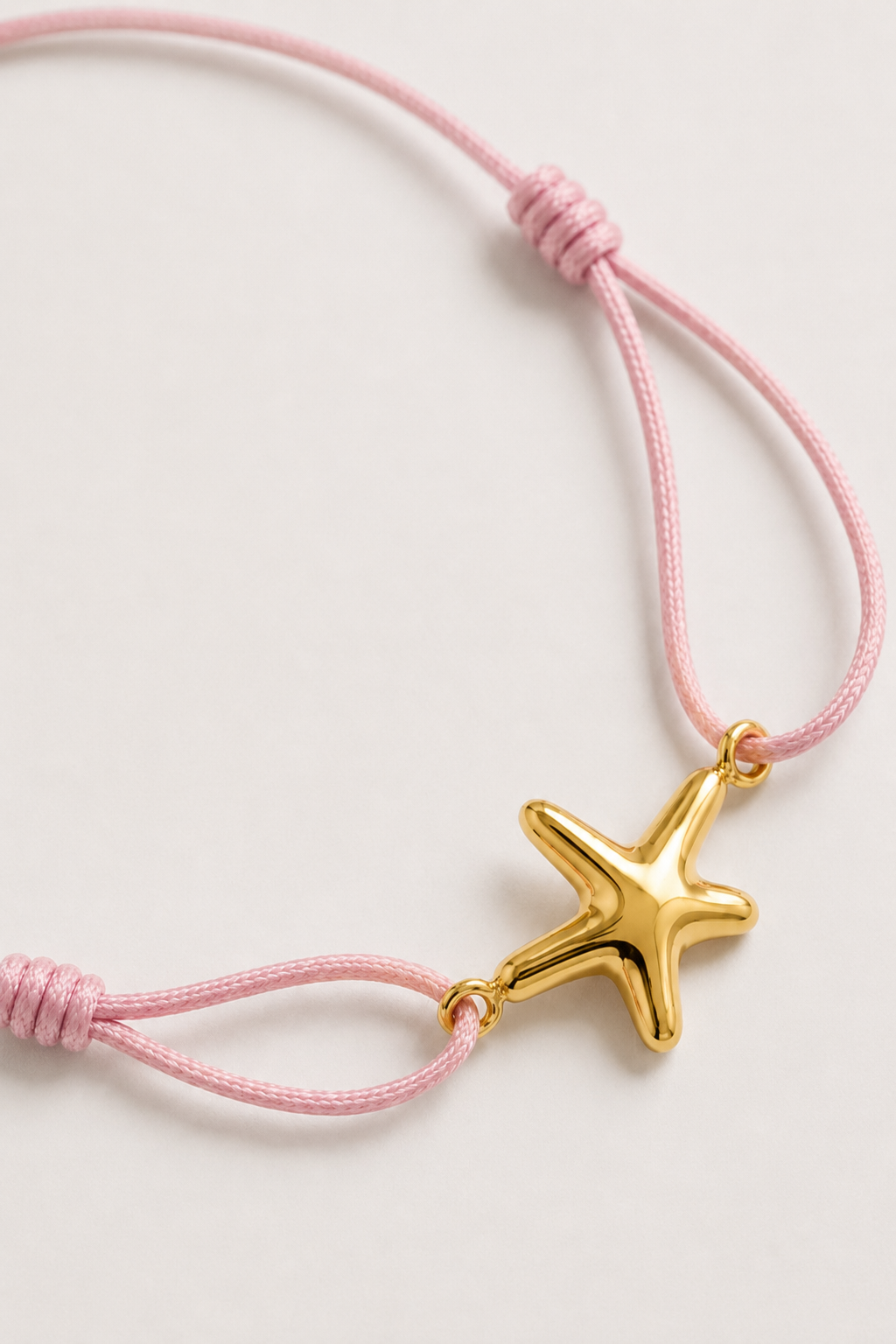 Bracelet Étoile de Mer Rose & Gold