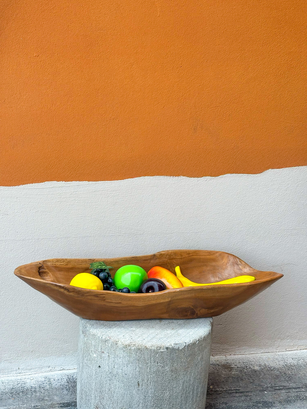 Barque en bois de teck