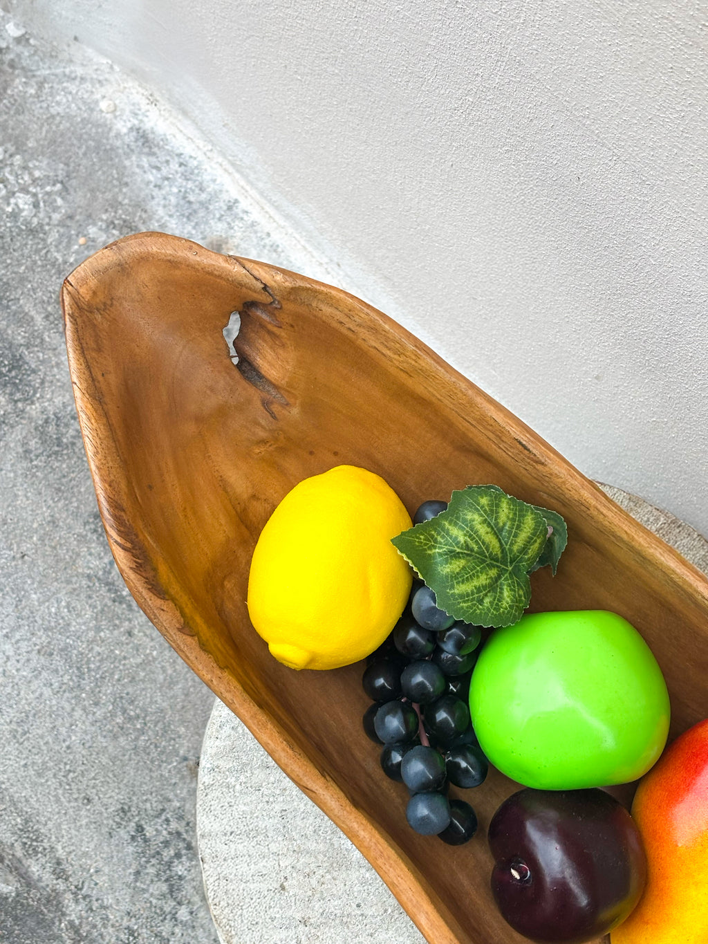 Barque en bois de teck