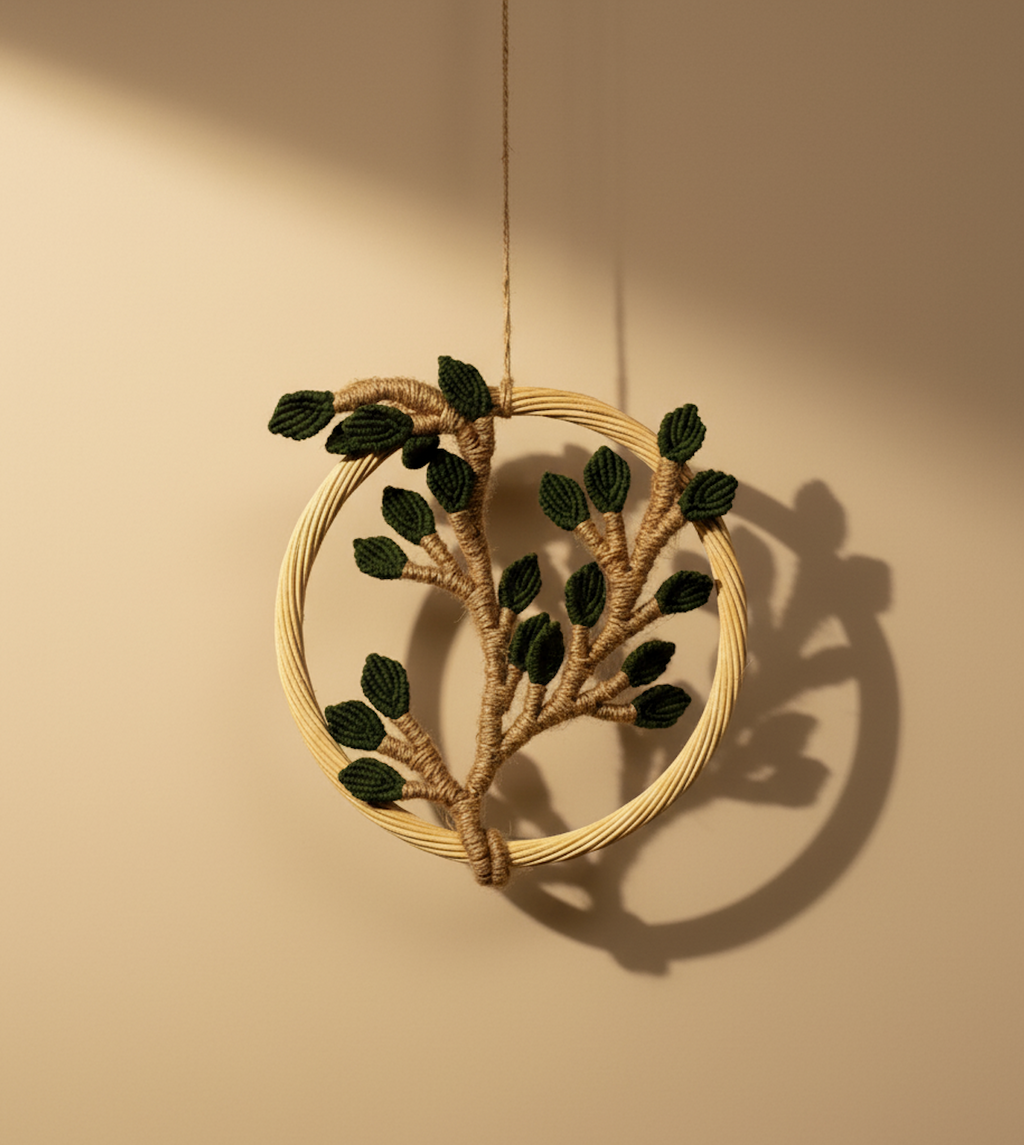 Attrape-Rêves “Arbre de Vie” Vert