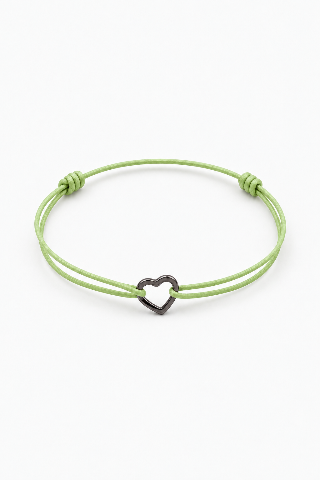 Bracelet cœur vert
