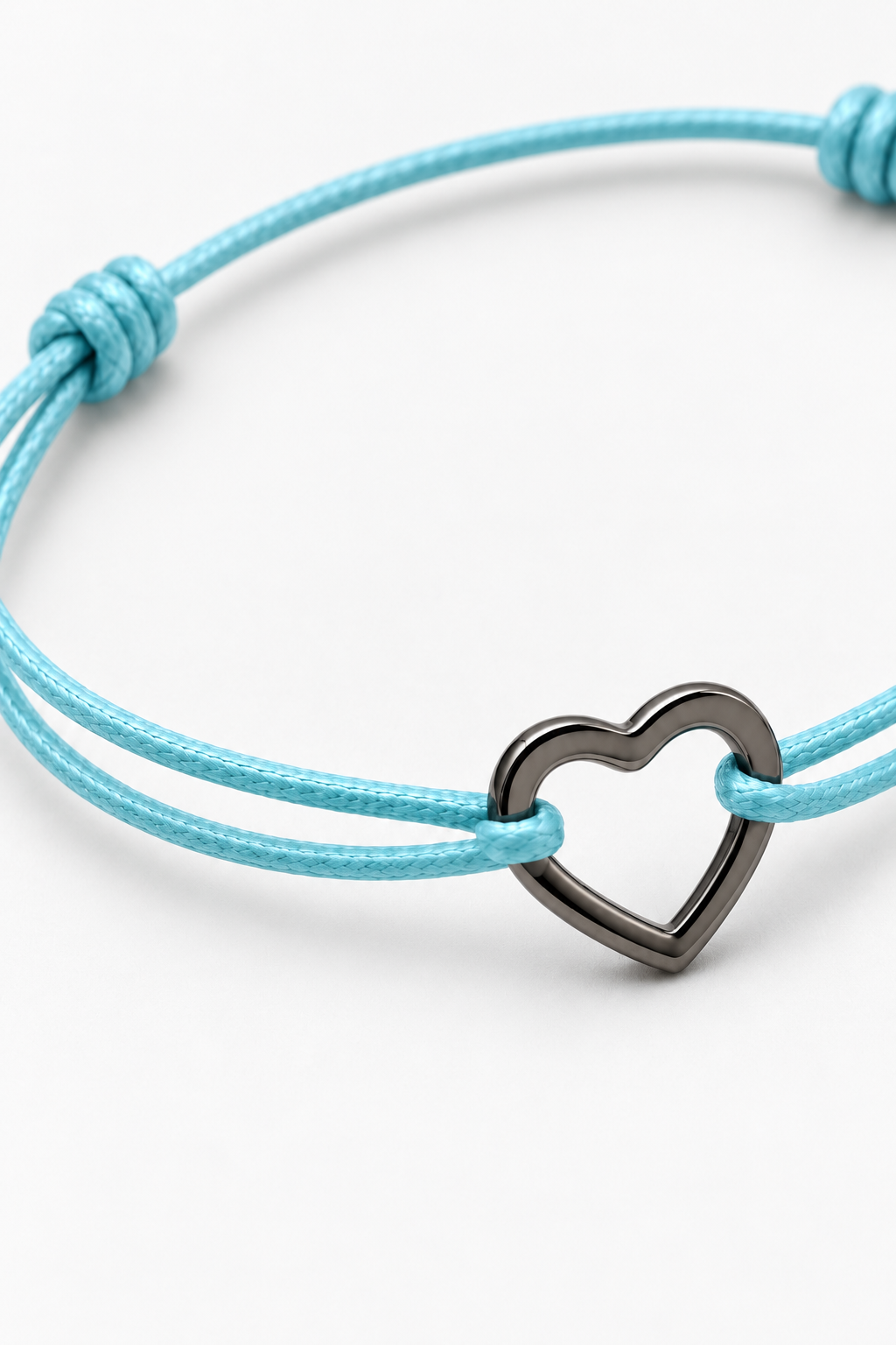 Bracelet cœur bleu
