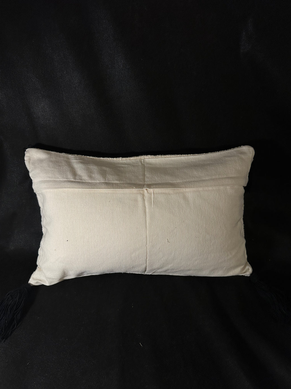 Taies de coussin beiges et noires design