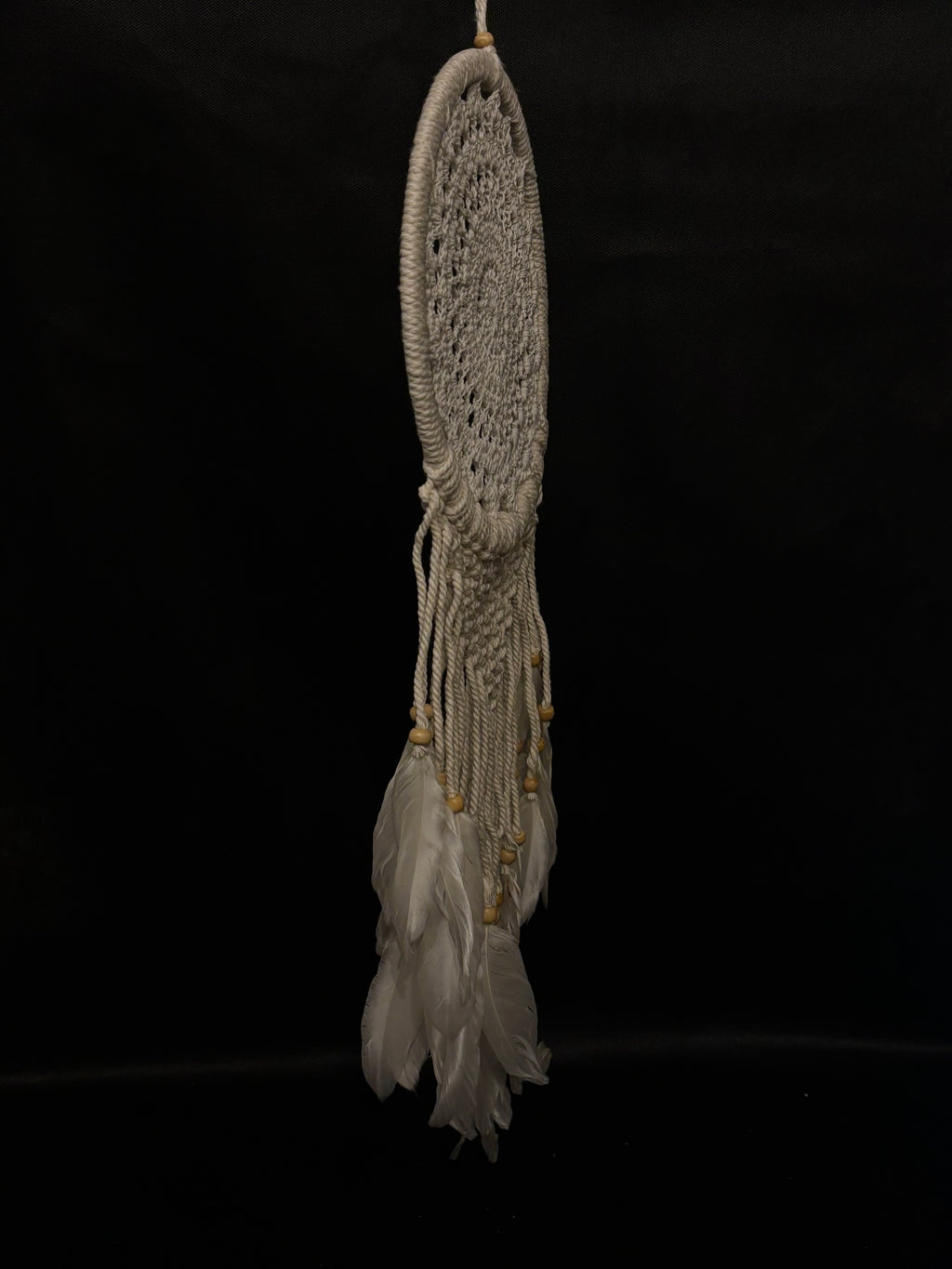 Attrape-Rêves Bohème en Macramé et Plumes Naturelles