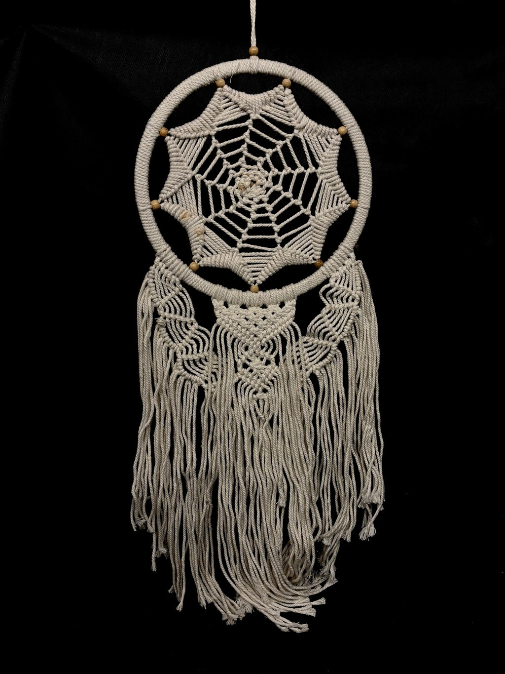 Attrape-Rêves Bohème en Macramé