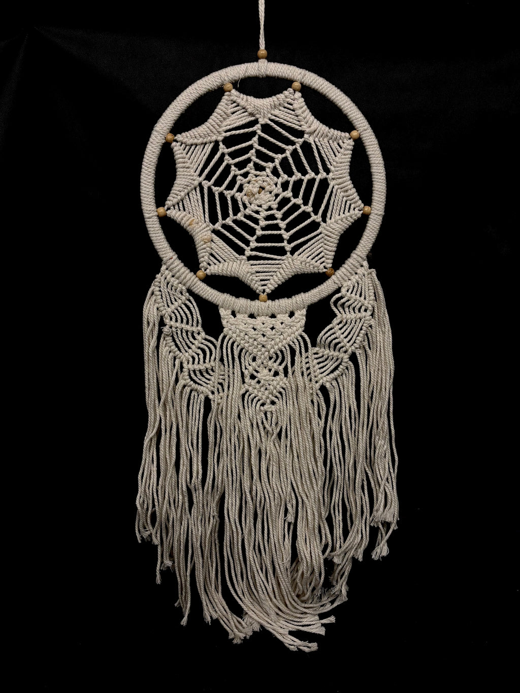 Attrape-Rêves Bohème en Macramé