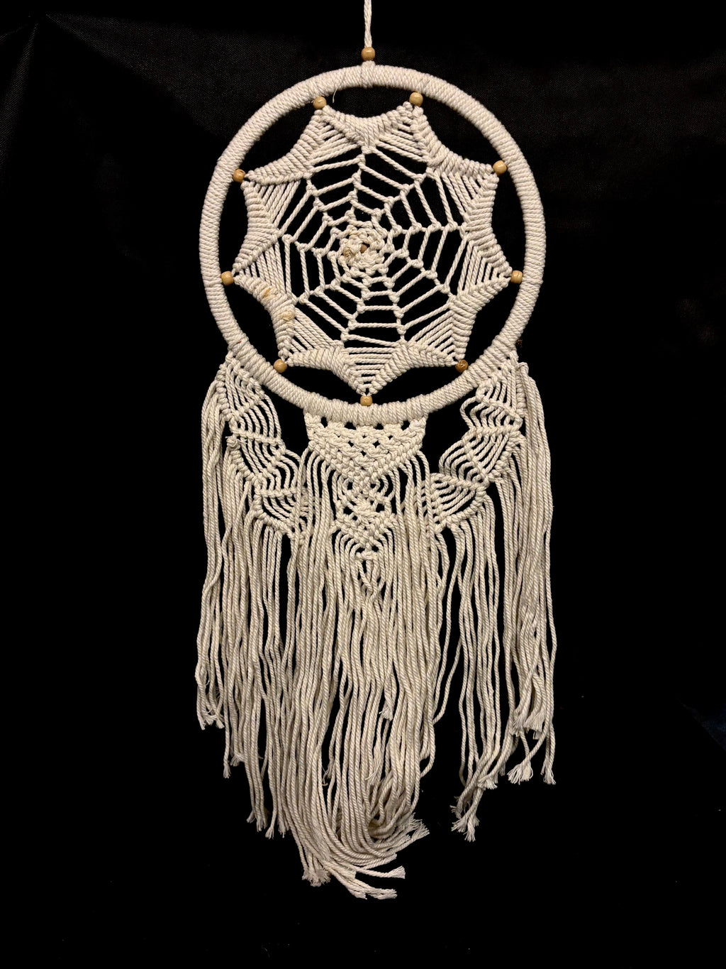 Attrape-Rêves Bohème en Macramé