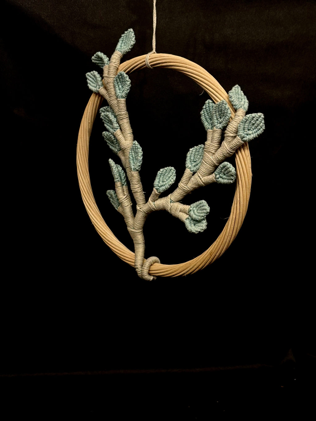 Attrape-Rêves “Arbre de Vie” Bleu