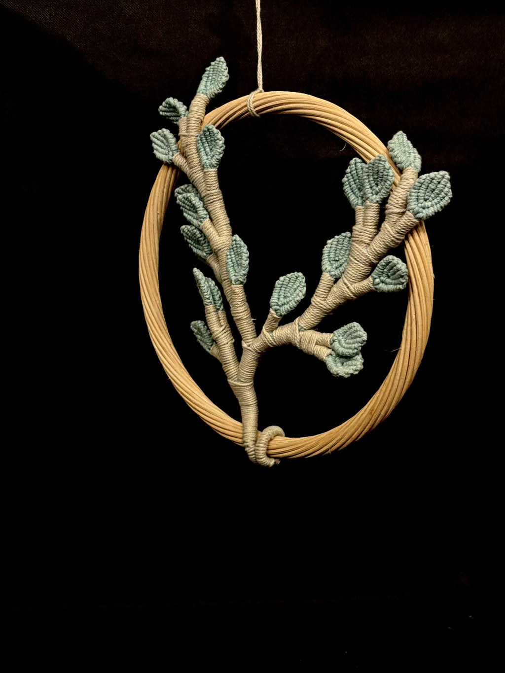 Attrape-Rêves “Arbre de Vie” Bleu