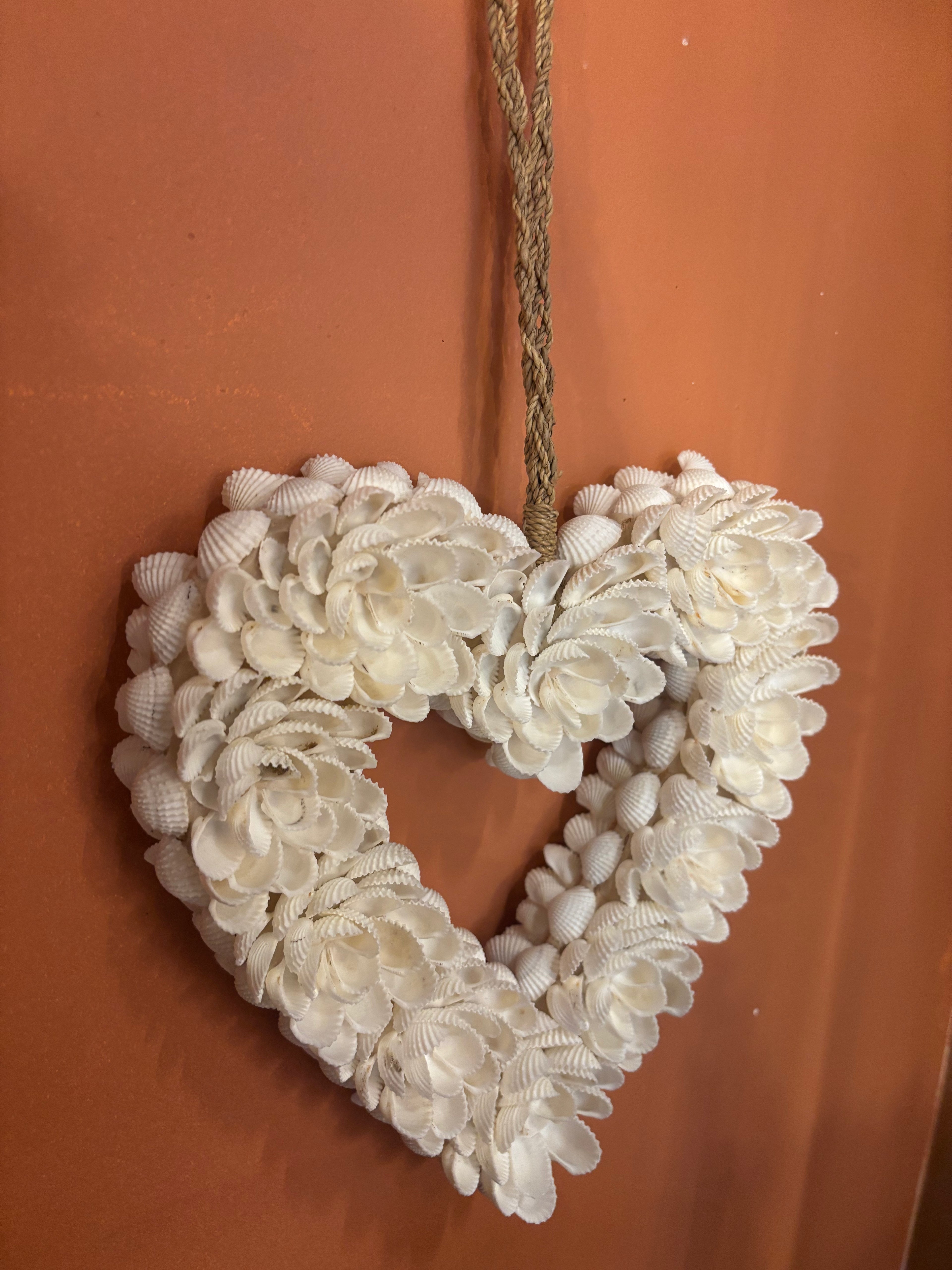 Cœur en coquillages