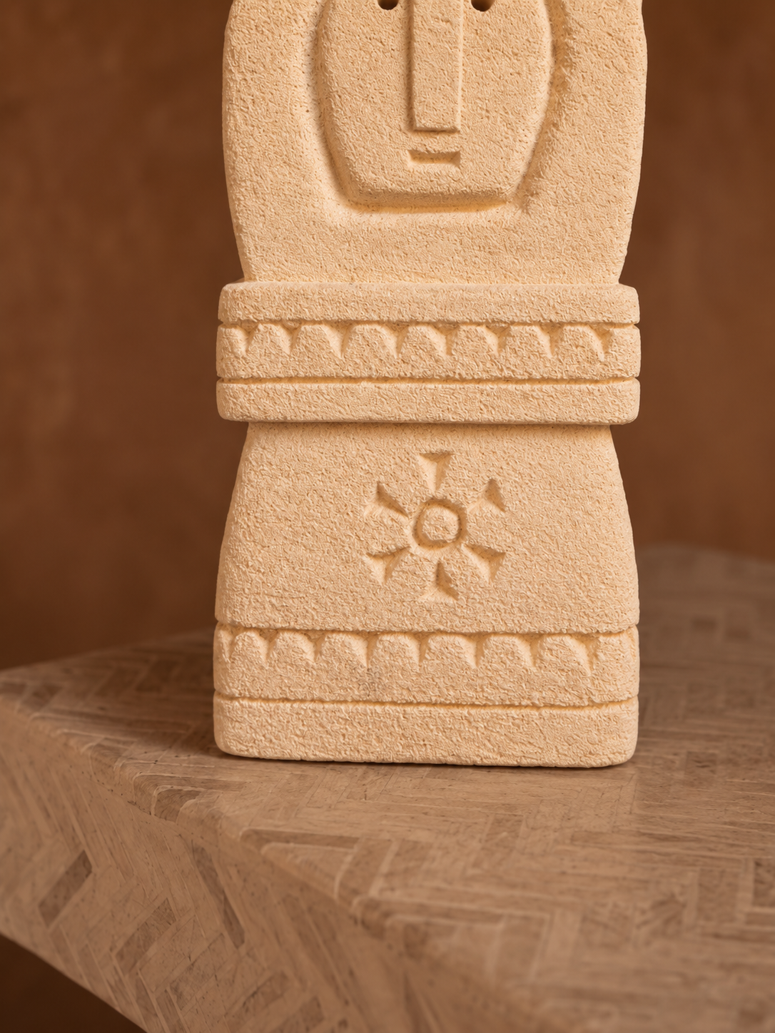 Statue Totem Solaire