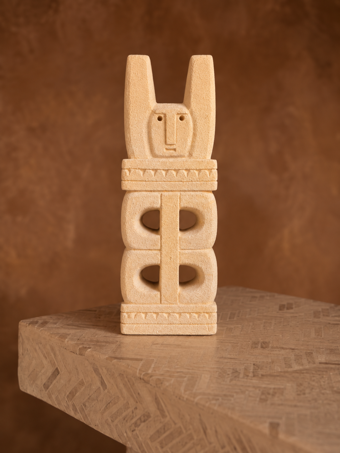 Statue Totem Ajourée