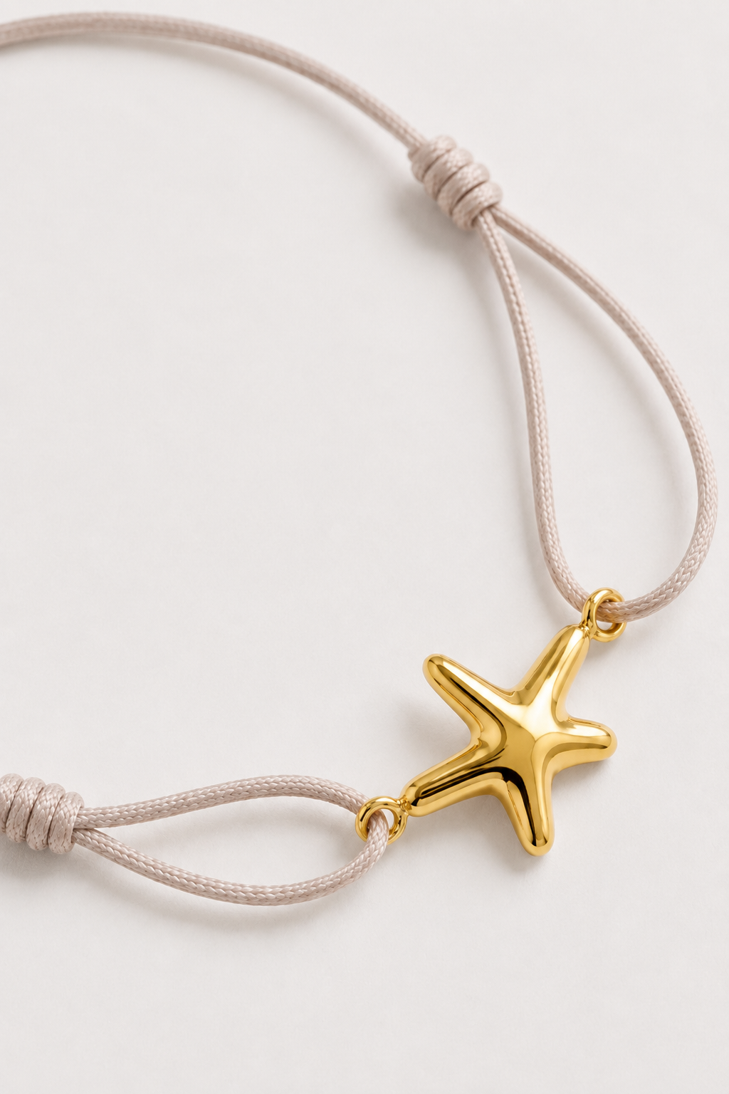 Bracelet Étoile de Mer Crème & Gold