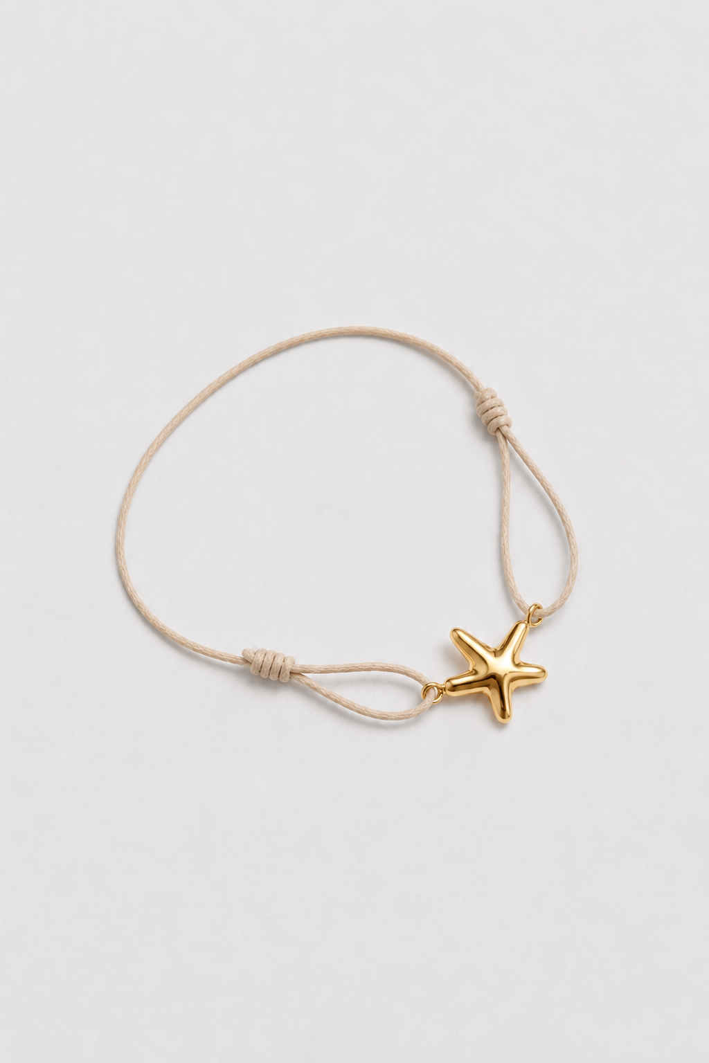 Bracelet Étoile de Mer Crème & Gold