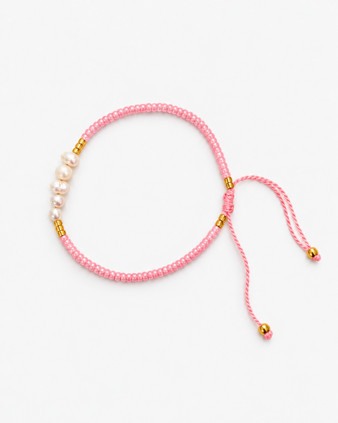 Bracelet Nacre Éclat – Rose