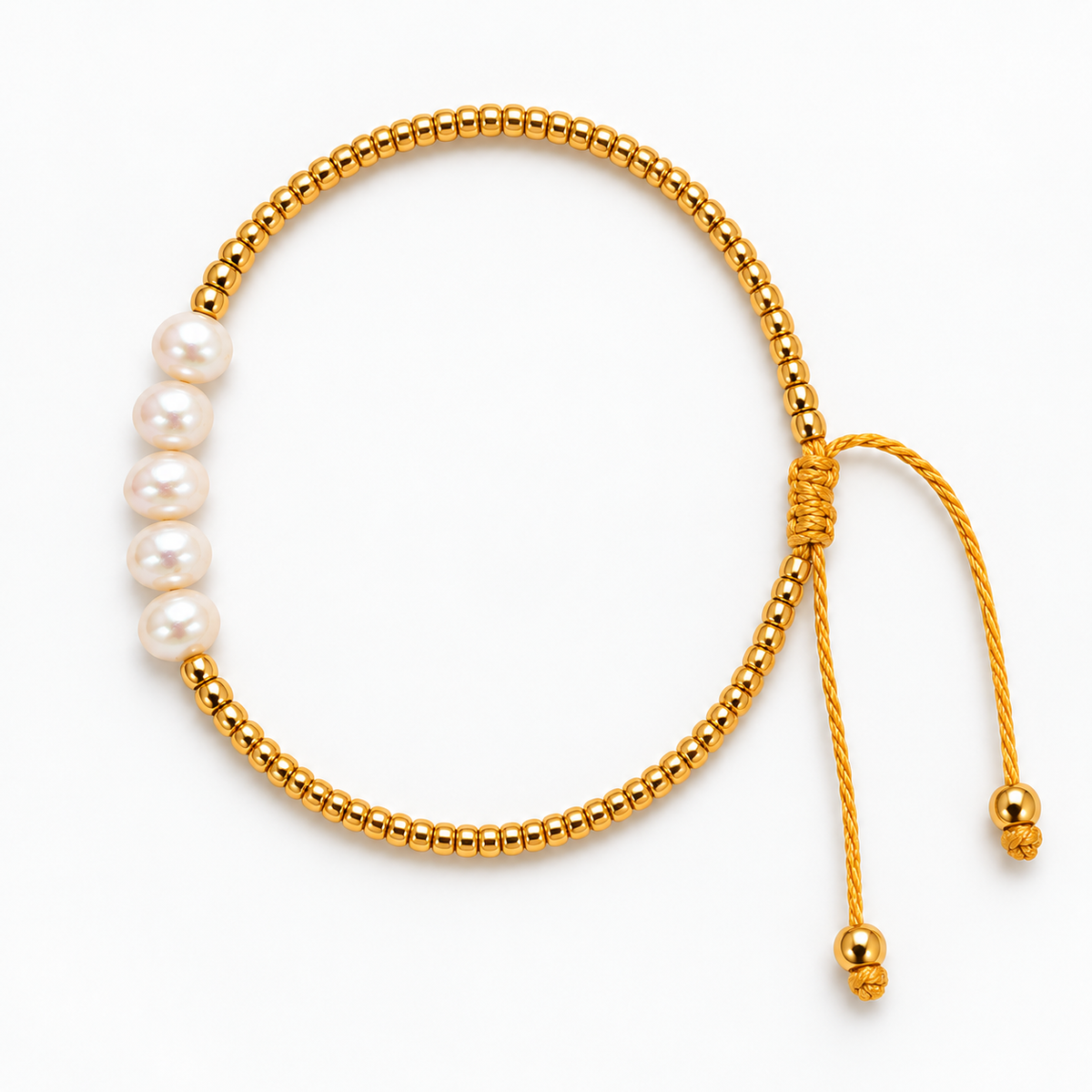 Bracelet Nacre Éclat – Doré