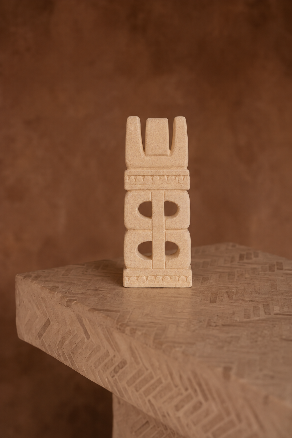 Statue Totem Ajourée